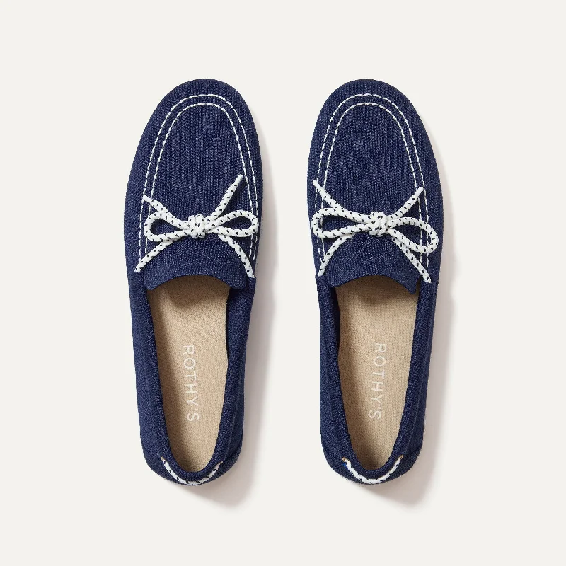 Women's Glitter - Embellished Loafers in Silver for a Sparkly Party Look The Boat Shoe - Bay Blue Women's Glitter - Embellished Loafers in Silver for a Sparkly Party Look The Boat Shoe - Bay Blue