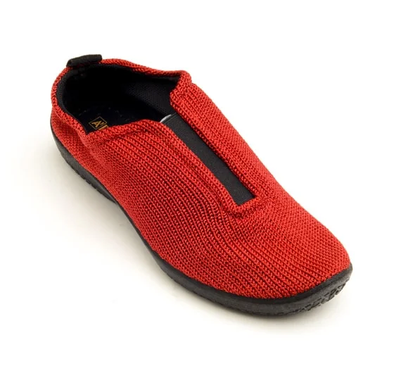 Women's Memory Foam Insole Loafers in Pink for Added Comfort Arcopedico ES