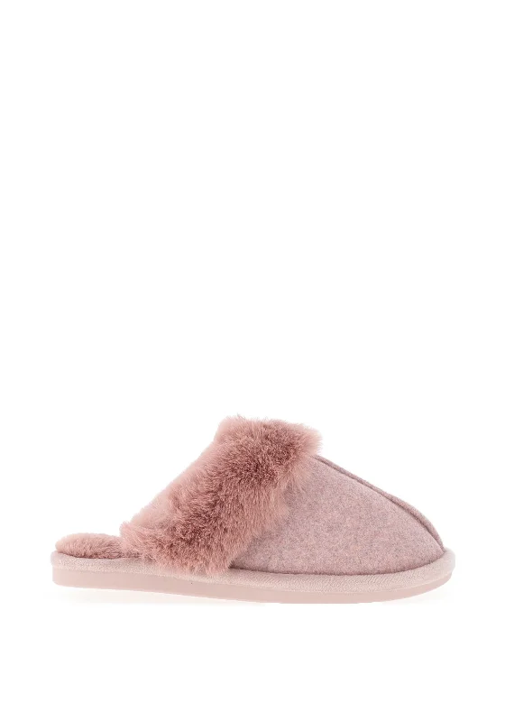 Women's Shearling Lined Slippers with a Fleece Upper in Tan for Ultimate Warmth Lunar Elegance Carol Memory Foam Slippers, Pink Women's Shearling Lined Slippers with a Fleece Upper in Tan for Ultimate Warmth Lunar Elegance Carol Memory Foam Slippers, Pink