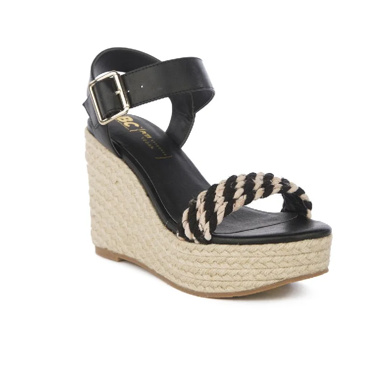 Women's Leather - Strapped Sandals with a Braided Detail in Brown for a Rustic AppealWomen's Leather - Strapped Sandals with a Braided Detail in Brown for a Rustic AppealBC Footwear Womens Dew Drops Vegan Leather Slingback Wedge Sandals Women's Leather - Strapped Sandals with a Braided Detail in Brown for a Rustic AppealWomen's Leather - Strapped Sandals with a Braided Detail in Brown for a Rustic AppealBC Footwear Womens Dew Drops Vegan Leather Slingback Wedge Sandals