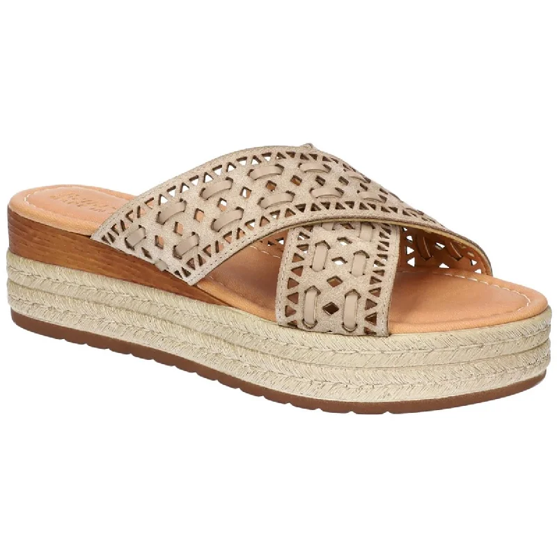 Elastic - Strap Women's Sandals with a Padded Toe in Teal for Easy On - and - OffElastic - Strap Women's Sandals with a Padded Toe in Teal for Easy On - and - OffBella Vita Womens EXA-ITALY Leather Open Toe Platform Sandals