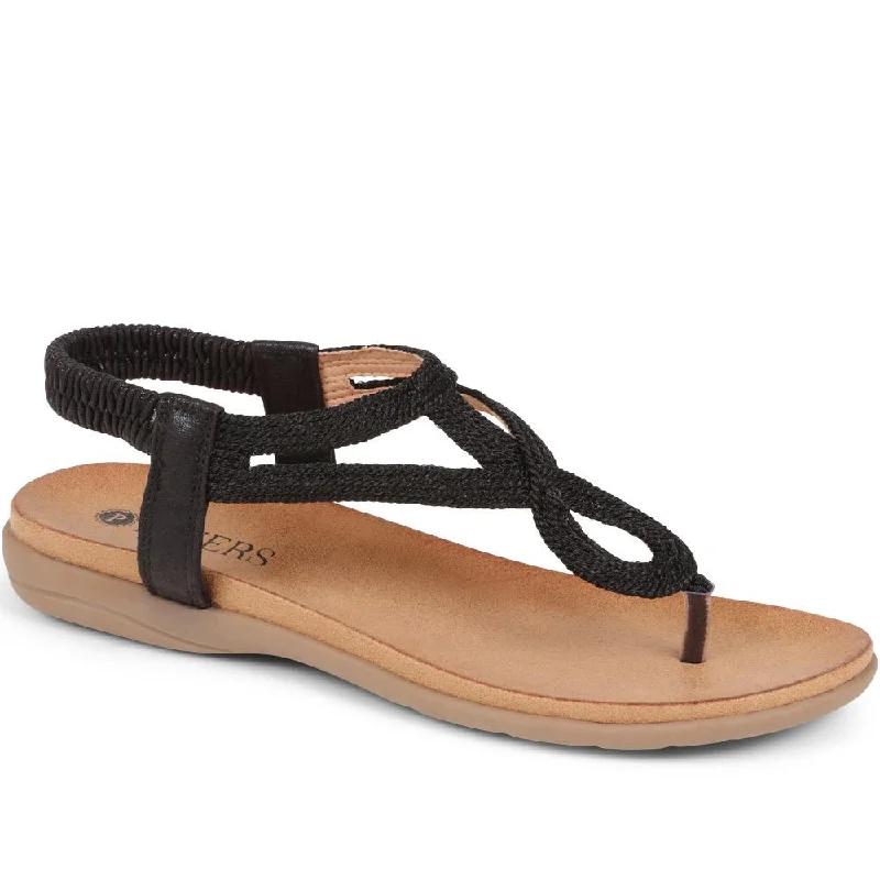 Women's Cork - Soled Espadrille Sandals with a Rope - Trimmed Upper in Navy for a Summer VibeWomen's Cork - Soled Espadrille Sandals with a Rope - Trimmed Upper in Navy for a Summer VibeCasual Toe-post Sandals - BAIZH37075 / 323 510 Women's Cork - Soled Espadrille Sandals with a Rope - Trimmed Upper in Navy for a Summer VibeWomen's Cork - Soled Espadrille Sandals with a Rope - Trimmed Upper in Navy for a Summer VibeCasual Toe-post Sandals - BAIZH37075 / 323 510