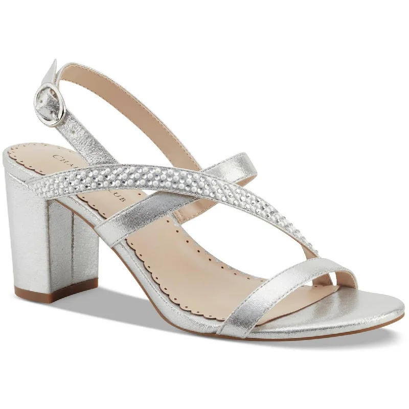 Women's Rhinestone - Embellished Open - Toe Sandals in Silver for a Glamorous Party LookWomen's Rhinestone - Embellished Open - Toe Sandals in Silver for a Glamorous Party LookCharter Club Womens Lunah Glitter Criss-Cross Slingback Sandals Women's Rhinestone - Embellished Open - Toe Sandals in Silver for a Glamorous Party LookWomen's Rhinestone - Embellished Open - Toe Sandals in Silver for a Glamorous Party LookCharter Club Womens Lunah Glitter Criss-Cross Slingback Sandals
