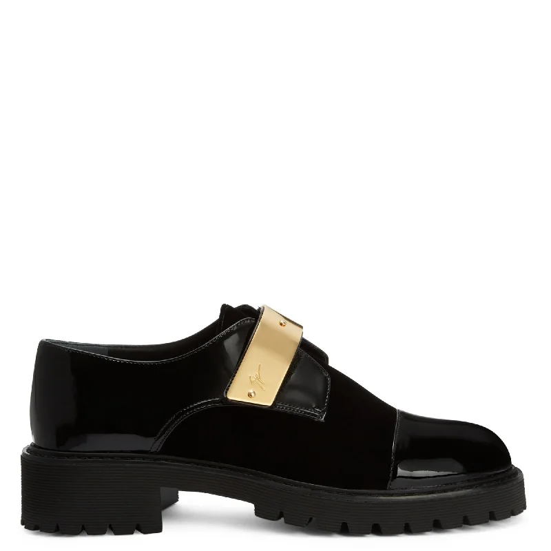 Women's Leather - Strapped Sandals with a Braided Detail in Brown for a Rustic Appeal Plus Size Women's Wide - Width Platform Sandals in Black for Added Comfort and HeightGiuseppe Zanotti Abigail