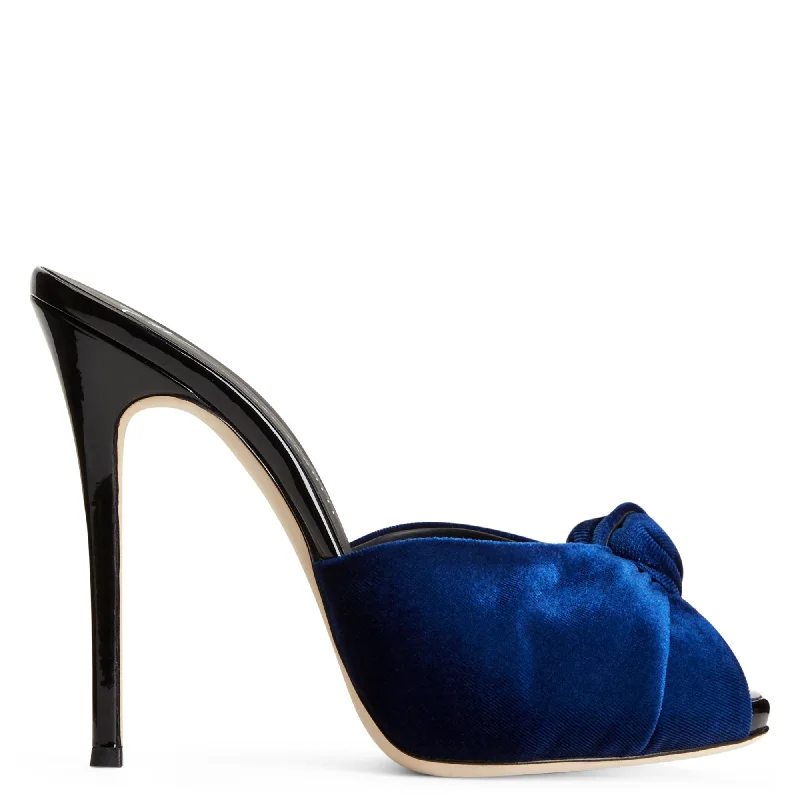 Women's Ankle - Strap Sandals with a Block Heel in Red for a Sophisticated Style Sustainable Women's Recycled Material Sandals in Beige for Eco - Conscious ShoppersGiuseppe Zanotti Bridget Velvet
