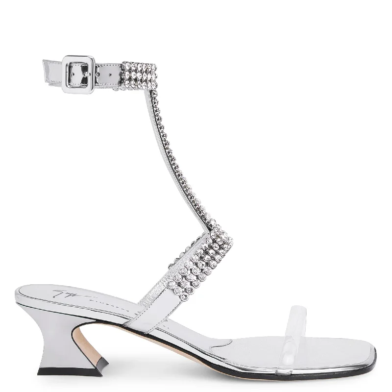 Women's Cork - Soled Espadrille Sandals with a Rope - Trimmed Upper in Navy for a Summer Vibe Women's Rhinestone - Embellished Open - Toe Sandals in Silver for a Glamorous Party LookGiuseppe Zanotti Devine Crystal 45 Women's Cork - Soled Espadrille Sandals with a Rope - Trimmed Upper in Navy for a Summer Vibe Women's Rhinestone - Embellished Open - Toe Sandals in Silver for a Glamorous Party LookGiuseppe Zanotti Devine Crystal 45