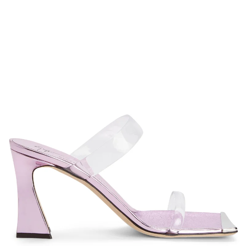 Women's Sandals with a Floral - Printed Upper in Pink for a Feminine Spring Look Women's Sandals with a Glitter - Coated Strap in Gold for a Sparkly Summer OutfitGiuseppe Zanotti Flaminia Plexi Women's Sandals with a Floral - Printed Upper in Pink for a Feminine Spring Look Women's Sandals with a Glitter - Coated Strap in Gold for a Sparkly Summer OutfitGiuseppe Zanotti Flaminia Plexi