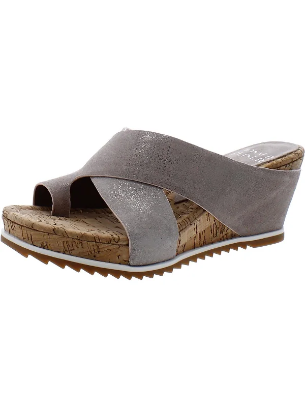 Women's Rhinestone - Embellished Open - Toe Sandals in Silver for a Glamorous Party Look Women's Leather - Strapped Sandals with a Braided Detail in Brown for a Rustic AppealHPSISU Womens Leather Slip On Wedge Sandals Women's Rhinestone - Embellished Open - Toe Sandals in Silver for a Glamorous Party Look Women's Leather - Strapped Sandals with a Braided Detail in Brown for a Rustic AppealHPSISU Womens Leather Slip On Wedge Sandals
