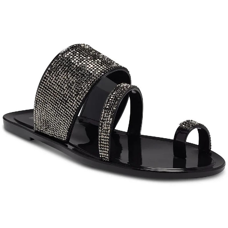 Women's Flat Slide Sandals with a Memory Foam Insole in White for All - Day ComfortWomen's Flat Slide Sandals with a Memory Foam Insole in White for All - Day ComfortINC Womens Gianolo Rhinestone Flat Sandals Women's Flat Slide Sandals with a Memory Foam Insole in White for All - Day ComfortWomen's Flat Slide Sandals with a Memory Foam Insole in White for All - Day ComfortINC Womens Gianolo Rhinestone Flat Sandals