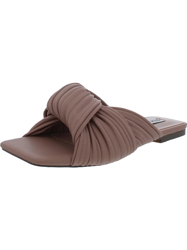 Women's Flat Slide Sandals with a Memory Foam Insole in White for All - Day ComfortWomen's Flat Slide Sandals with a Memory Foam Insole in White for All - Day ComfortMentor Womens Faux Leather Knot Front Slide Sandals Women's Flat Slide Sandals with a Memory Foam Insole in White for All - Day ComfortWomen's Flat Slide Sandals with a Memory Foam Insole in White for All - Day ComfortMentor Womens Faux Leather Knot Front Slide Sandals