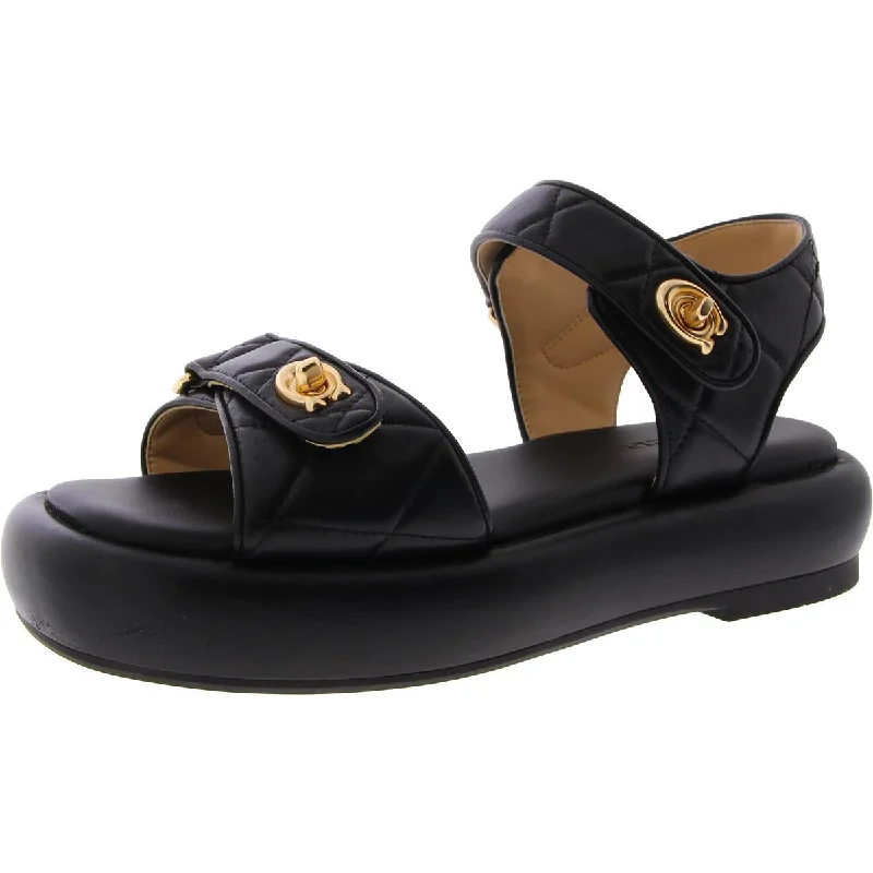 Women's Flat Slide Sandals with a Memory Foam Insole in White for All - Day ComfortPeyton Womens Leather Slingback Flatform Sandals Women's Flat Slide Sandals with a Memory Foam Insole in White for All - Day ComfortPeyton Womens Leather Slingback Flatform Sandals