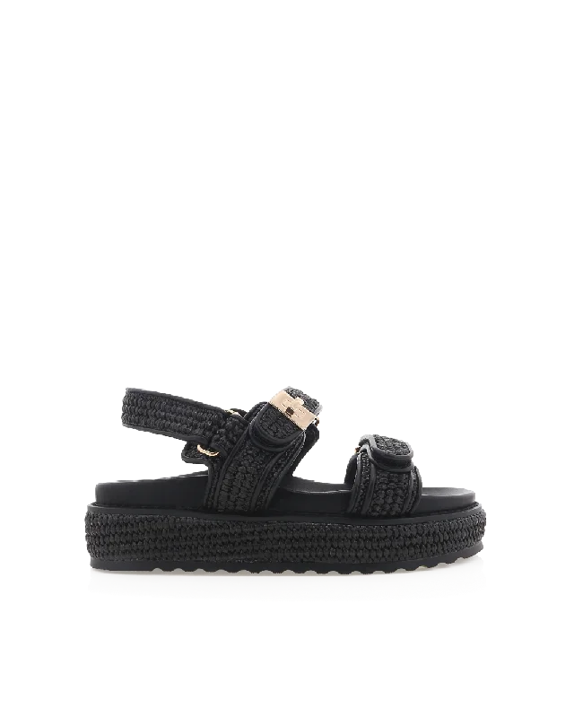 Women's Thong Sandals with a Beaded Design in Multicolor for a Beachy Aesthetic Women's Sandals with a Floral - Printed Upper in Pink for a Feminine Spring LookPOSIE - BLACK RAFFIA Women's Thong Sandals with a Beaded Design in Multicolor for a Beachy Aesthetic Women's Sandals with a Floral - Printed Upper in Pink for a Feminine Spring LookPOSIE - BLACK RAFFIA