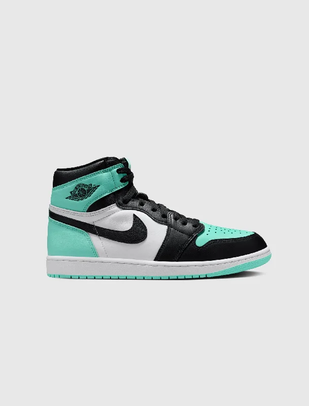 Lace - Up Women's Athletic Sneakers with Shock - Absorbing Midsoles for Intense WorkoutsAIR JORDAN 1 RETRO HIGH OG "GREEN GLOW" Lace - Up Women's Athletic Sneakers with Shock - Absorbing Midsoles for Intense WorkoutsAIR JORDAN 1 RETRO HIGH OG "GREEN GLOW"