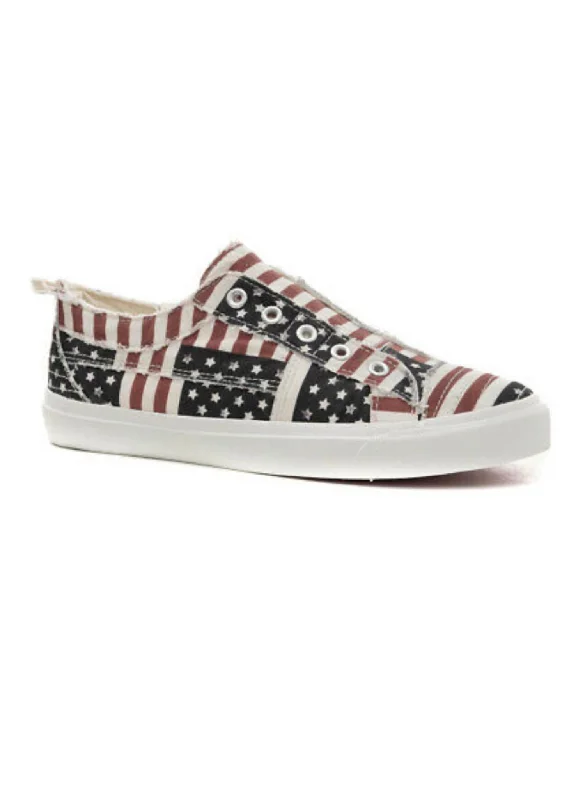 Retro - Style Women's Sneakers in Pastel Colors for a Nostalgic and Fashionable VibeBabalu Sneaker In Flag Retro - Style Women's Sneakers in Pastel Colors for a Nostalgic and Fashionable VibeBabalu Sneaker In Flag