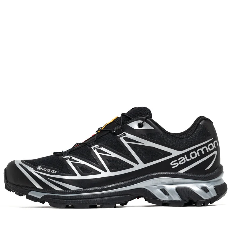 Vegan - Friendly Women's Sneakers Made from Recycled Materials for an Eco - Conscious ChoiceSalomon XT-6 Gore-Tex - Black/FTW Silver Vegan - Friendly Women's Sneakers Made from Recycled Materials for an Eco - Conscious ChoiceSalomon XT-6 Gore-Tex - Black/FTW Silver