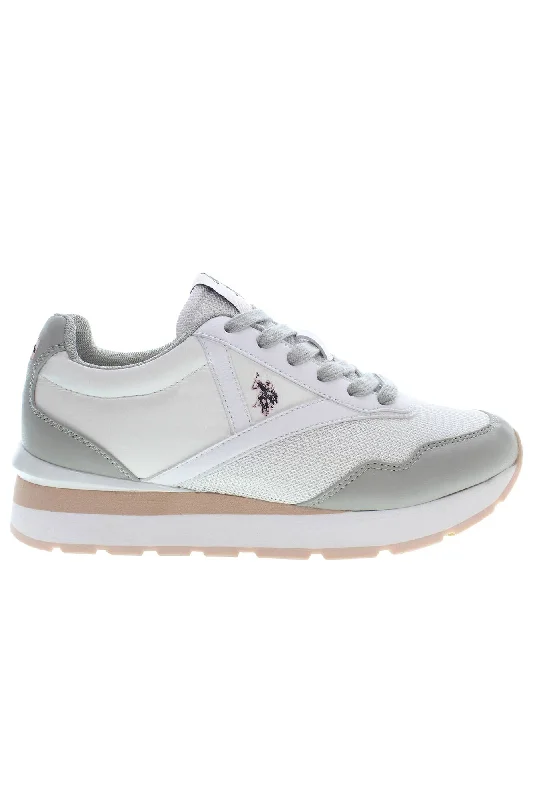 Wide - Width Women's Sneakers for Comfortable Fit for Those with Wider FeetU.S. POLO ASSN. Polyester Women's Sneaker Wide - Width Women's Sneakers for Comfortable Fit for Those with Wider FeetU.S. POLO ASSN. Polyester Women's Sneaker