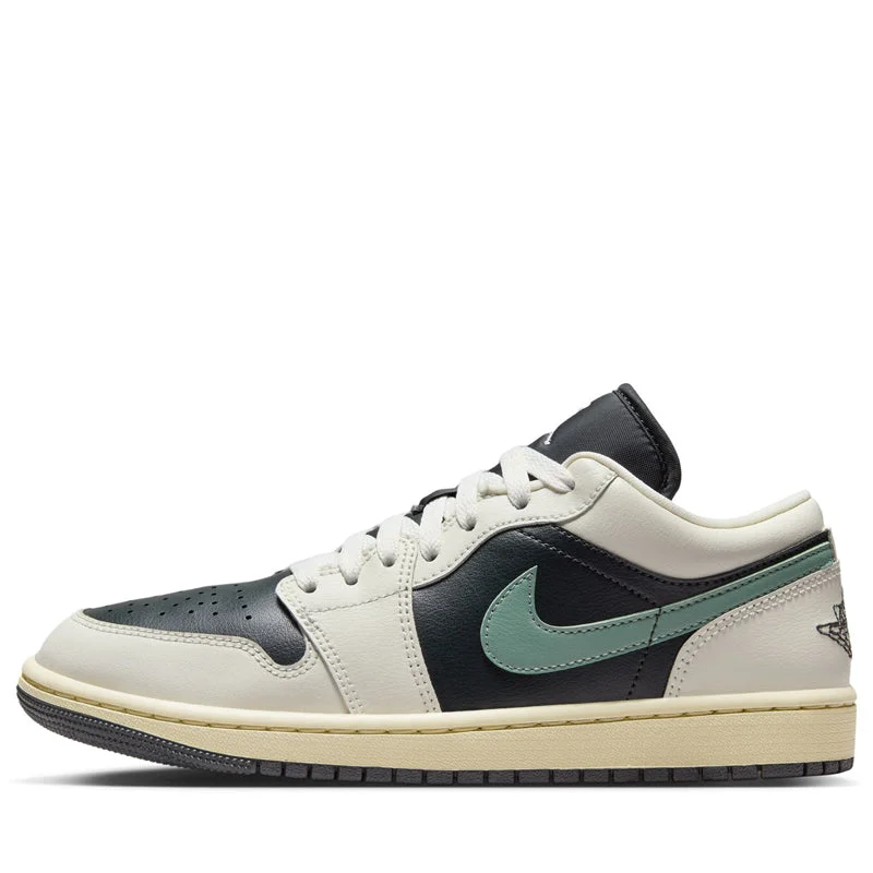 Lightweight Knit Women's Sneakers with Arch Support for All - Day ComfortWomen's Air Jordan 1 Low - Anthracite/Jade Smoke Lightweight Knit Women's Sneakers with Arch Support for All - Day ComfortWomen's Air Jordan 1 Low - Anthracite/Jade Smoke