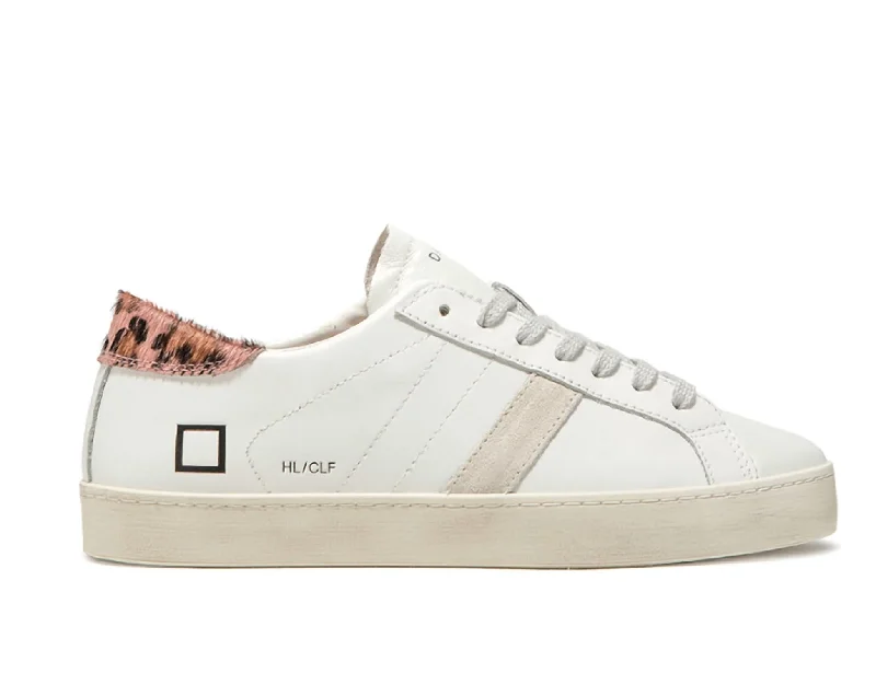 Women's Sneakers with Hidden Wedges for a Subtle Height Boost and Added StyleWomen's Hill Low Calf Sneaker In White Women's Sneakers with Hidden Wedges for a Subtle Height Boost and Added StyleWomen's Hill Low Calf Sneaker In White