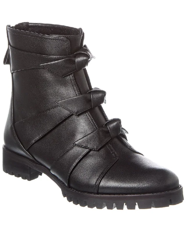 Plus Size Women's Embroidered Knee - High Boots in Burgundy for a Luxurious LookAlexandre Birman Lolita Leather Combat Bootie Plus Size Women's Embroidered Knee - High Boots in Burgundy for a Luxurious LookAlexandre Birman Lolita Leather Combat Bootie