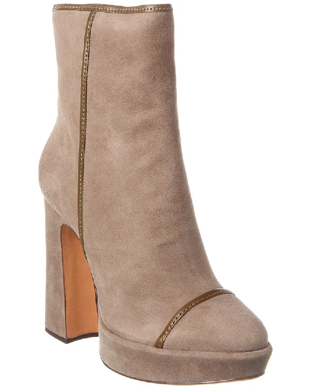 Women's Platform Chelsea Boots in Black for a Modern and Fashion - Forward AppearanceAlexandre Birman Samsa 120 Suede Boot Women's Platform Chelsea Boots in Black for a Modern and Fashion - Forward AppearanceAlexandre Birman Samsa 120 Suede Boot