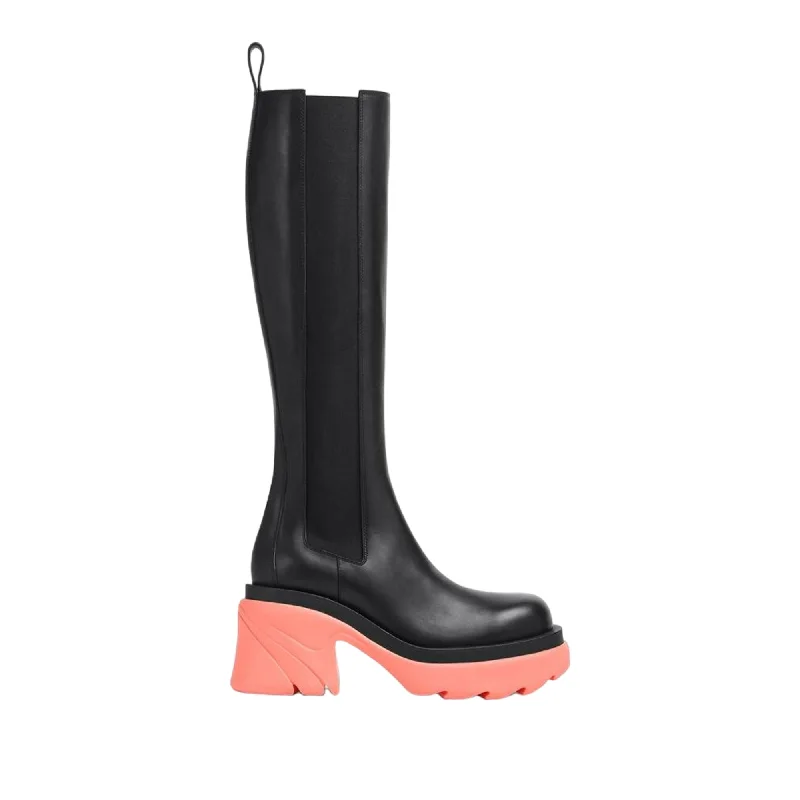 Plus Size Women's Block - Heeled Ankle Boots in Red for a Bold and Chic StatementBottega Veneta The Flash High Chelsea Boots Plus Size Women's Block - Heeled Ankle Boots in Red for a Bold and Chic StatementBottega Veneta The Flash High Chelsea Boots