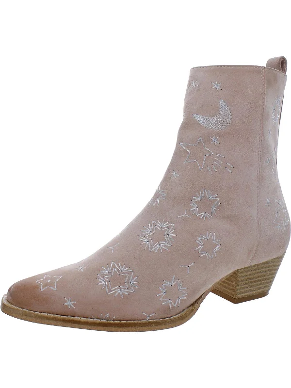 Women's Over - the - Knee Suede Boots in Taupe for a Stylish and Sophisticated OutfitBOWERS Womens Bootie Pointed Toe Block Heel Women's Over - the - Knee Suede Boots in Taupe for a Stylish and Sophisticated OutfitBOWERS Womens Bootie Pointed Toe Block Heel