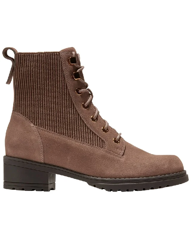 Women's Ankle Boots with Cut - Out Details in Beige for a Unique and Stylish EdgeCole Haan Camea Combat Suede Bootie Women's Ankle Boots with Cut - Out Details in Beige for a Unique and Stylish EdgeCole Haan Camea Combat Suede Bootie