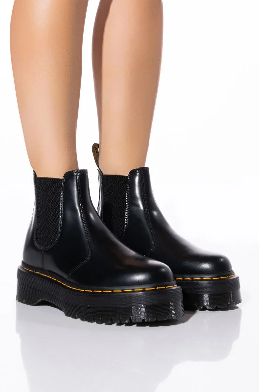 Women's Thigh - High Stretch Boots in Black for a Sexy and Alluring OutfitDR MARTEN 2976 QUAD POLISHED SMOOTH Women's Thigh - High Stretch Boots in Black for a Sexy and Alluring OutfitDR MARTEN 2976 QUAD POLISHED SMOOTH