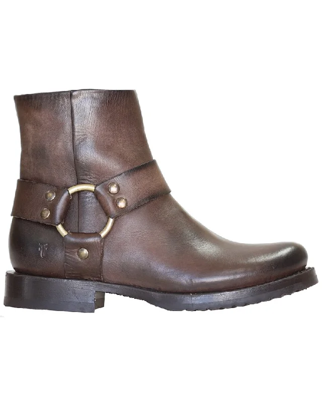 Women's Chunky - Heeled Chelsea Boots in Gray for a Casual and Trendy Everyday LookFrye Veronica Harness Leather Boot Women's Chunky - Heeled Chelsea Boots in Gray for a Casual and Trendy Everyday LookFrye Veronica Harness Leather Boot