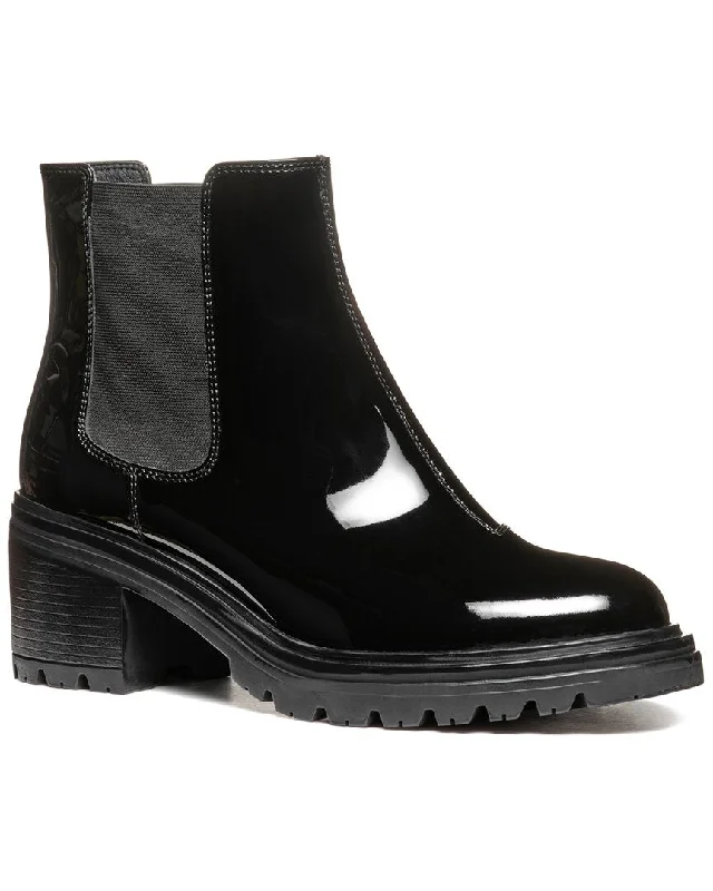 Women's Wedge - Heeled Ankle Boots in Navy Blue for a Comfortable and Trendy OptionGeox Damiana Leather Bootie Women's Wedge - Heeled Ankle Boots in Navy Blue for a Comfortable and Trendy OptionGeox Damiana Leather Bootie