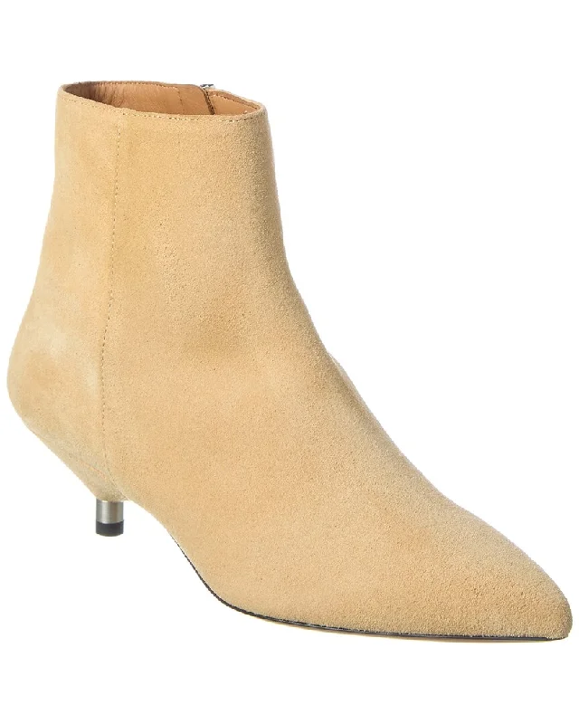Women's Mid - Calf Suede Boots in Beige with Tassel Trim for a Boho - Inspired StyleIsabel Marant Eana Suede Bootie Women's Mid - Calf Suede Boots in Beige with Tassel Trim for a Boho - Inspired StyleIsabel Marant Eana Suede Bootie