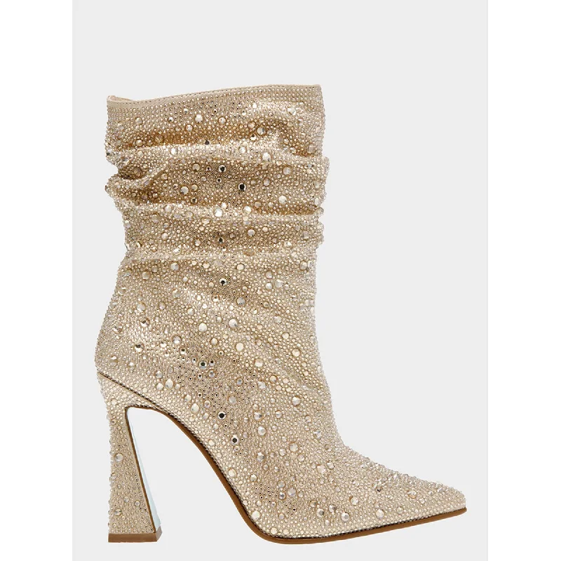 Plus Size Women's Embroidered Knee - High Boots in Burgundy for a Luxurious LookMac Gold Plus Size Women's Embroidered Knee - High Boots in Burgundy for a Luxurious LookMac Gold