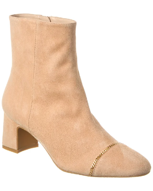 Women's Fur - Trimmed Snow Boots in White for a Stylish and Practical Winter ChoiceStuart Weitzman Milla Chain 60 Zip Suede Bootie Women's Fur - Trimmed Snow Boots in White for a Stylish and Practical Winter ChoiceStuart Weitzman Milla Chain 60 Zip Suede Bootie