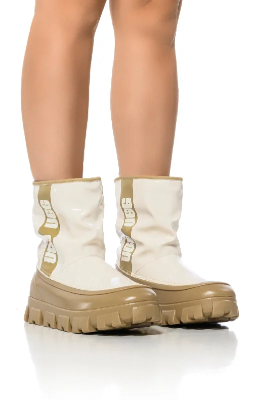 Women's Over - the - Knee Suede Boots in Taupe for a Stylish and Sophisticated OutfitUGG CLASSIC BRELLAH MINI WATERPROOF BOOTIE IN JASMINE Women's Over - the - Knee Suede Boots in Taupe for a Stylish and Sophisticated OutfitUGG CLASSIC BRELLAH MINI WATERPROOF BOOTIE IN JASMINE