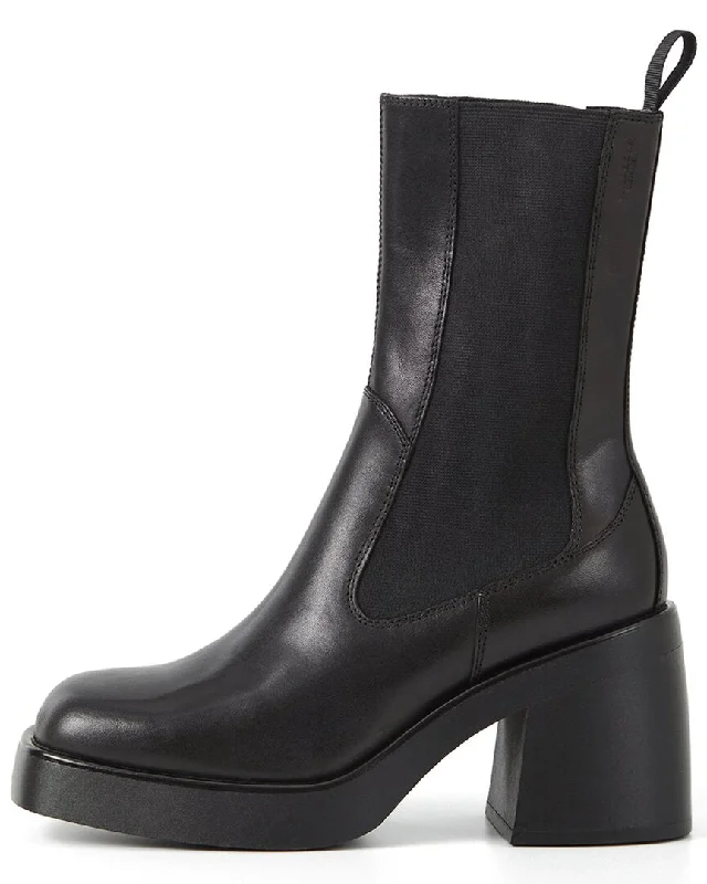Women's Fur - Trimmed Snow Boots in White for a Stylish and Practical Winter ChoiceVagabond Shoemakers Brooke Leather Boot Women's Fur - Trimmed Snow Boots in White for a Stylish and Practical Winter ChoiceVagabond Shoemakers Brooke Leather Boot