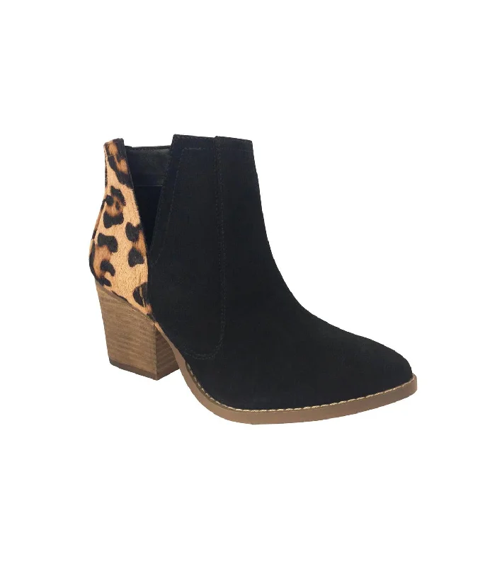 Women's Chunky - Heeled Chelsea Boots in Gray for a Casual and Trendy Everyday LookWomen Camilyn Bootie In Black Women's Chunky - Heeled Chelsea Boots in Gray for a Casual and Trendy Everyday LookWomen Camilyn Bootie In Black