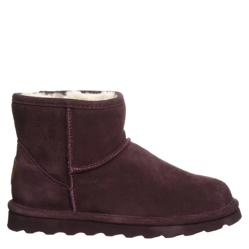 Plus Size Women's Embroidered Knee - High Boots in Burgundy for a Luxurious LookWomen’S Alyssa Fashion Boots In Larkspur Plus Size Women's Embroidered Knee - High Boots in Burgundy for a Luxurious LookWomen’S Alyssa Fashion Boots In Larkspur