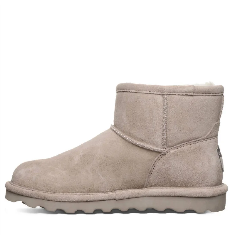 Women's Over - the - Knee Suede Boots in Taupe for a Stylish and Sophisticated OutfitWomen’S Alyssa Fashion Boots In Mushroom Women's Over - the - Knee Suede Boots in Taupe for a Stylish and Sophisticated OutfitWomen’S Alyssa Fashion Boots In Mushroom