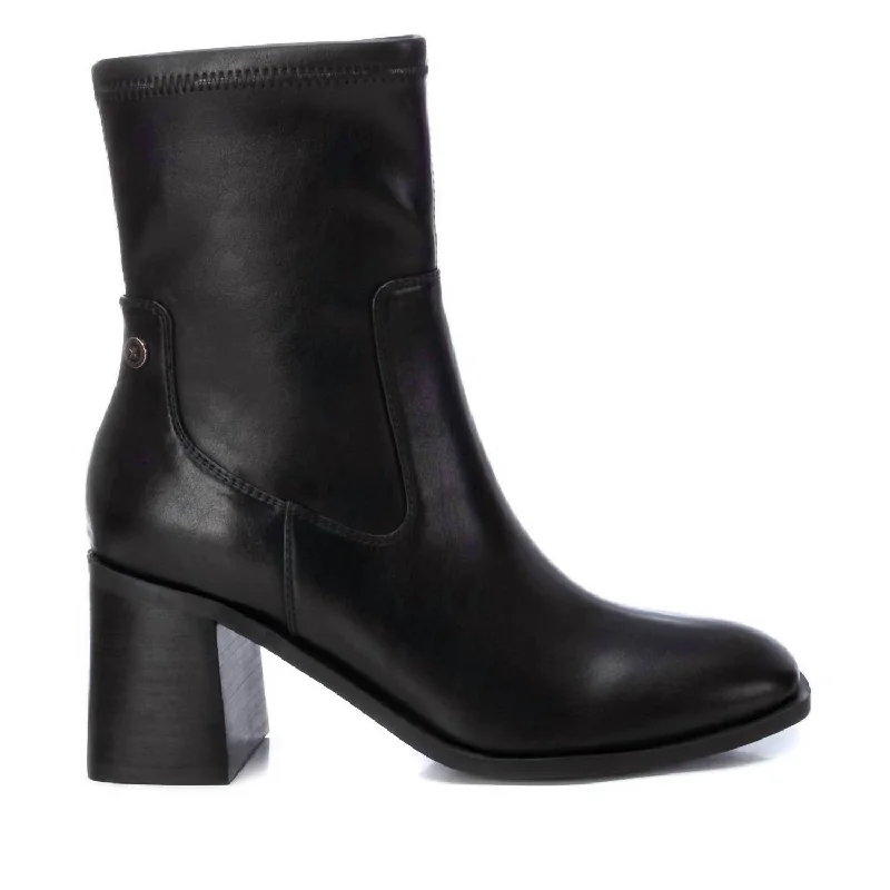 Women's Lace - Trimmed Knee - High Boots in Ivory for a Feminine and Elegant EnsembleWomen's Ankle Booties In Black Women's Lace - Trimmed Knee - High Boots in Ivory for a Feminine and Elegant EnsembleWomen's Ankle Booties In Black