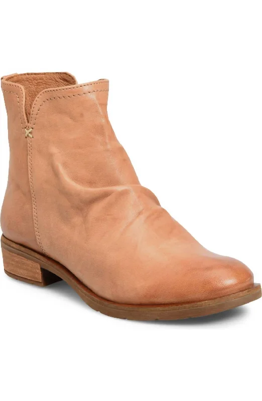 Plus Size Women's Block - Heeled Ankle Boots in Red for a Bold and Chic StatementWomen's Beckie Bootie In Luggage Plus Size Women's Block - Heeled Ankle Boots in Red for a Bold and Chic StatementWomen's Beckie Bootie In Luggage