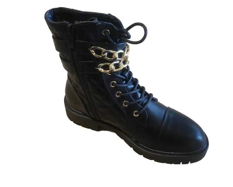Women's Wedge - Heeled Ankle Boots in Navy Blue for a Comfortable and Trendy OptionWomen's High Top Boot In Black Women's Wedge - Heeled Ankle Boots in Navy Blue for a Comfortable and Trendy OptionWomen's High Top Boot In Black