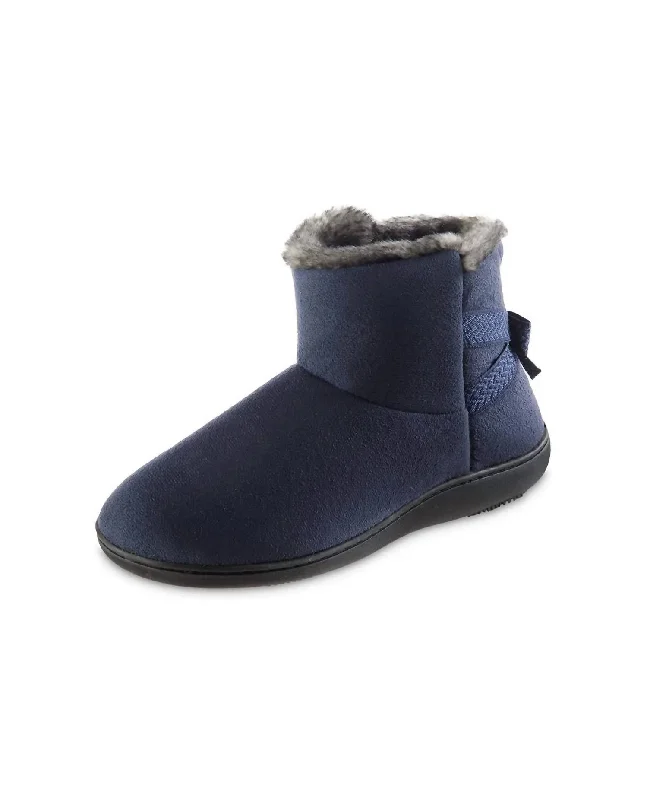Plus Size Women's Waterproof Snow Boots in Gray for Winter AdventuresWomen's Microsuede Mallory Bootie In Navy Blue Plus Size Women's Waterproof Snow Boots in Gray for Winter AdventuresWomen's Microsuede Mallory Bootie In Navy Blue