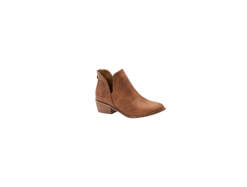 Women's Over - the - Knee Suede Boots in Taupe for a Stylish and Sophisticated OutfitWomen's Vanish Bootie In Cognac Women's Over - the - Knee Suede Boots in Taupe for a Stylish and Sophisticated OutfitWomen's Vanish Bootie In Cognac